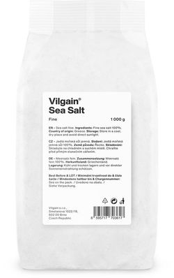 Vilgain Mořská sůl jemná 1000 g