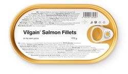Vilgain Filety z lososa ve vlastní šťávě 170 g