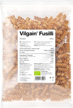Vilgain Fusilli těstoviny BIO cizrnové 250 g