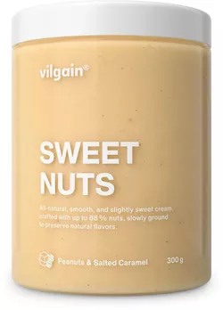 Vilgain Sweet Nuts Arašídy se slaným karamelem 300 g