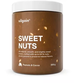 Vilgain Sweet Nuts Arašídy s kakaem 300 g