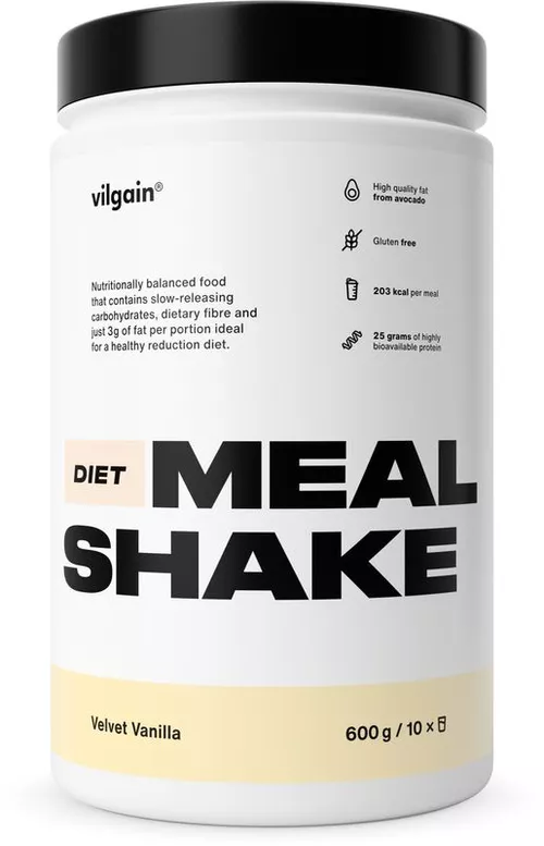 Vilgain Meal Diet Shake velvet vanilka 600 g