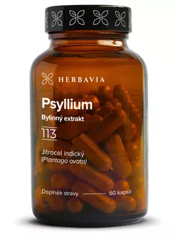 Psyllium - Jitrocel indický - bylinný extrakt kapsle