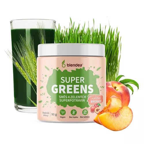 Supergreens Broskev 90 g