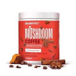 Braineffect Mushroom Coffee - houbová káva s železem a zinkem