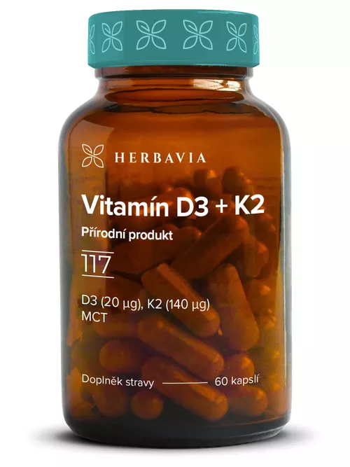 Vitamin D3  + K2 + MCT olej